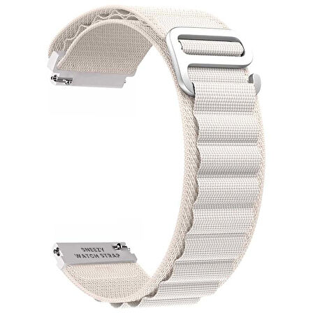 Huawei Watch GT6 Pro 46mm Uyumlu Kordon Alpine Loop Kancalı Kumaş Kordon