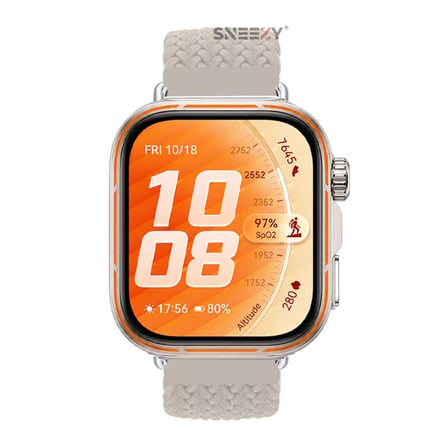Huawei Watch Fit 5 Pro İle Uyumlu Metal Klipsli Solo Fiberlink Yumuşak Kumaş Örgü Kordon