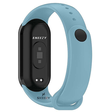 Sneezy Mİ Band 9 İle Uyumlu PureLux Soft Silikon Kordon