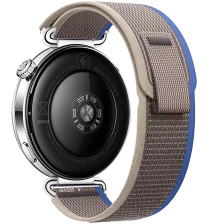 Huawei Watch GT6 41mm Uyumlu Kordon Trail Loop Cırtlı Yumuşak Kumaş Şık Kordon