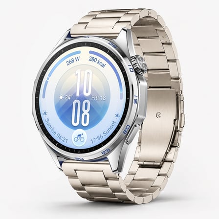 Huawei Watch GT7 46mm İle Uyumlu Katlanır Klipsli Paslanmaz Çelik Saat Kordonu