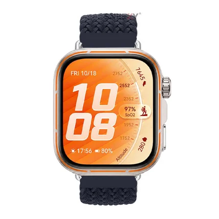 Huawei Watch Fit 5 Pro İle Uyumlu Metal Klipsli Solo Fiberlink Yumuşak Kumaş Örgü Kordon
