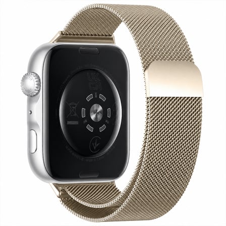 Huawei Watch Fit 5 Uyumlu Milanese Örgü Metal Mıknatıslı Ayarlanabilir Kordon