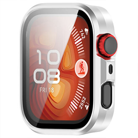Huawei Watch Fit 4 Kasa Uyumlu Kılıf Sert PC Kasa ve Ekran Koruyucu Kılıf