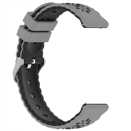 Huawei Watch GT5 41mm Uyumlu Çiçek Desenli Yumuşak Silikon Kordon Şık ve Nefes Alabilen Spor Kordon