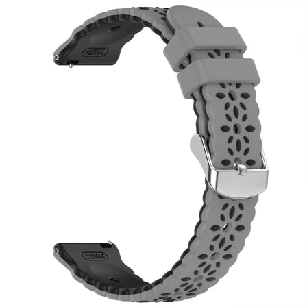 Huawei Watch GT5 41mm Uyumlu Çiçek Desenli Yumuşak Silikon Kordon Şık ve Nefes Alabilen Spor Kordon