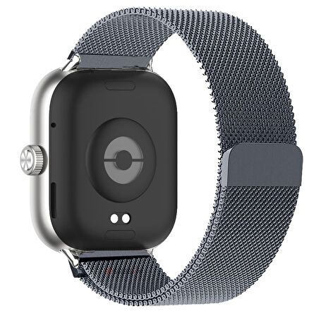 Redmi Watch 5 Active Redmi 5 Lite Uyumlu Kordon Manyetik Milanese Loop Metal Kordon 