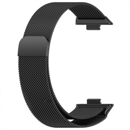 Huawei Watch Fit 5 Pro Uyumlu Milanese Örgü Metal Mıknatıslı Ayarlanabilir Kordon