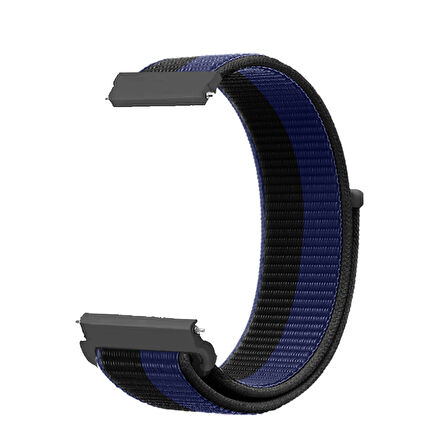 Huawei Watch GT3 42mm GT2 42mm İle Uyumlu Ayarlanabilir Cırt Cırtlı Yumuşak Spor Kumaş Örgü Kordon