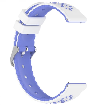 Huawei Watch GT5 Pro 42mm Çiçek Desenli Yumuşak Silikon Kordon Şık ve Nefes Alabilen Spor Kordon