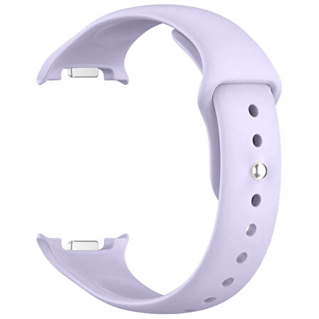 Samsung Galaxy Watch 8 44mm 40mm İle Uyumlu Klasik PureLux Soft Silikon Kordon