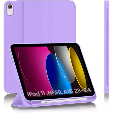 Apple iPad 11.Nesil 11 İnç 2025 Kılıf Premium Kalem Bölmeli Uyku Modlu Kapaklı Smart Case