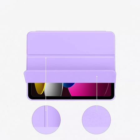 Apple iPad 11.Nesil 11 İnç 2025 Kılıf Premium Kalem Bölmeli Uyku Modlu Kapaklı Smart Case
