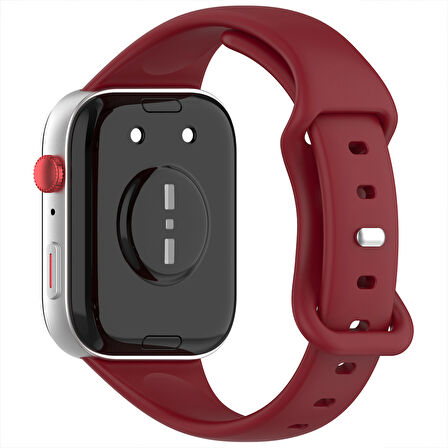 Huawei Watch Fit3 Fit 4 Fit 4 Pro İle Uyumlu İnce Ve Zarif Tasarım Silikon Kordon Kayış