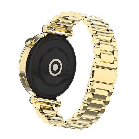 Huawei Watch Gt5 41mm İle Uyumlu Ironweft Paslanmaz Döküm Çelik Metal Kordon