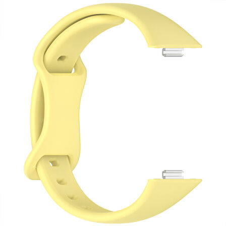 Huawei Watch Fit3 Fit 4 Fit 4 Pro İle Uyumlu İnce Ve Zarif Tasarım Silikon Kordon Kayış