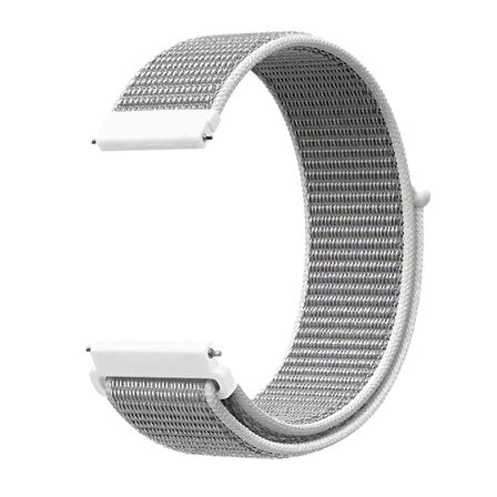 Samsung Galaxy Watch 4 5 6 7 Seri 40 42 43 44 46 47mm Cırt Cırtlı Yumuşak Spor Kumaş Örgü Kordon