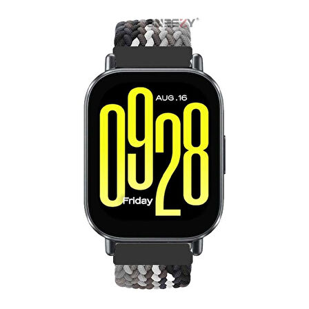 Redmi Watch 5 Active Redmi 5 Lite Uyumlu Kordon Metal Klips Solo Fiberlink Örgü Kordon