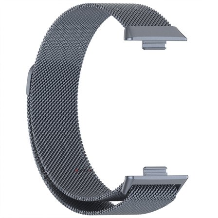 Huawei Watch Fit 5 Uyumlu Milanese Örgü Metal Mıknatıslı Ayarlanabilir Kordon