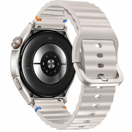 Huawei Watch GT7 Pro 46mm İle Uyumlu Dalga Desenli Tokalı Yumuşak Soft Silikon Kordon