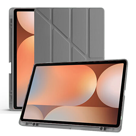 Samsung Galaxy Tab S10 Plus X820 12.4 İnç Katlanabilir Kalemlikli Standlı Akıllı Kılıf