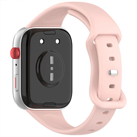 Huawei Watch Fit3 Fit 4 Fit 4 Pro İle Uyumlu İnce Ve Zarif Tasarım Silikon Kordon Kayış