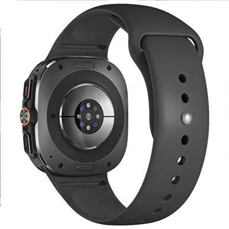 Samsung Galaxy Watch 8 44mm 40mm İle Uyumlu Klasik PureLux Soft Silikon Kordon