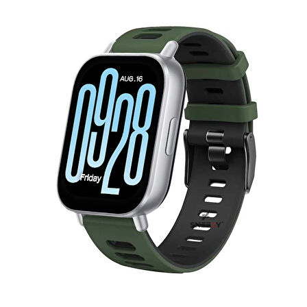Redmi Watch 5 Active Redmi 5 Lite Uyumlu Kordon Kordon Stride Renkli Tokalı Soft Silikon Kordon