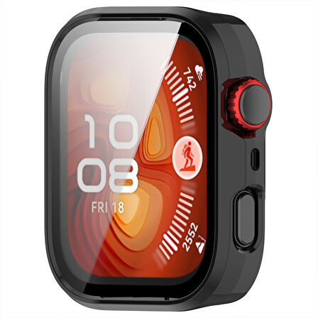 Huawei Watch Fit 4 Kasa Uyumlu Kılıf Sert PC Kasa ve Ekran Koruyucu Kılıf