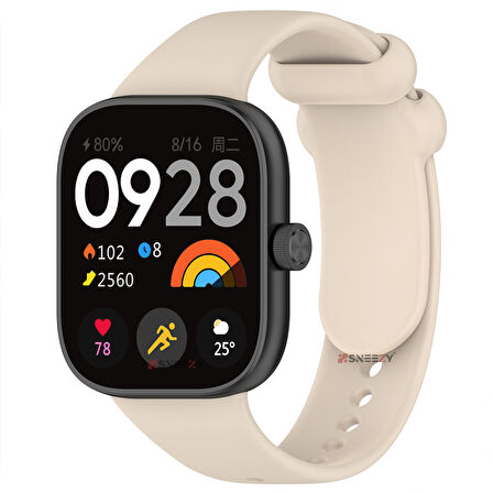 Redmi Watch 5 Uyumlu Kordon Purelux Soft Yumuşak Silikon Kordon Kayış Şık Görünüm