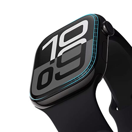 Apple Watch Series 10 46mm Uyumlu Polymer Temperli Nano 0.5 mm Watch Ekran Koruyucu