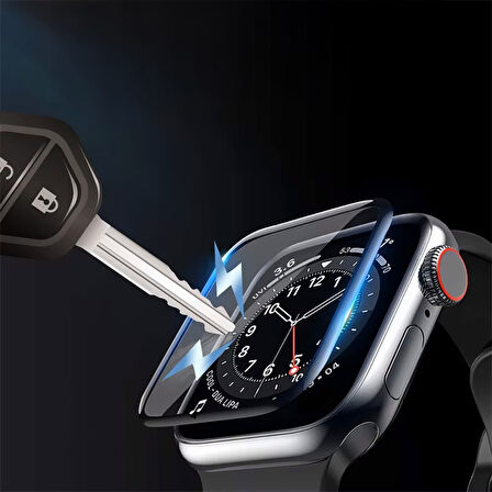 Apple Watch Series 10 46mm Uyumlu Polymer Temperli Nano 0.5 mm Watch Ekran Koruyucu