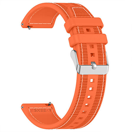 Redmi Watch 5 Active Redmi 5 Lite Uyumlu Kordon Dikiş Desenli Dokuma Silikon Kordon