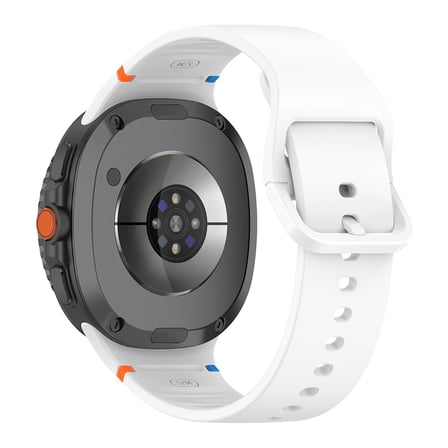 Samsung Galaxy Watch 8 44mm 40mm İle Uyumlu Metal Tokalı Spor Silikon Kordon