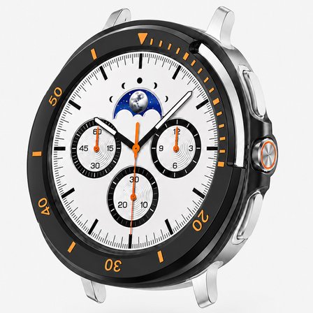 Samsung Watch 8 Classic 46mm İle Uyumlu Kasa Uyumlu Kılıf Sert PC Kasa Koruyucu Kılıf