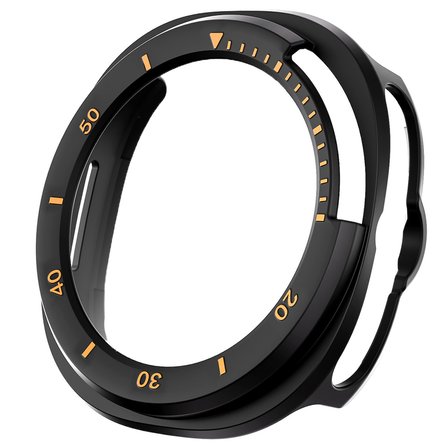 Samsung Watch 8 Classic 46mm İle Uyumlu Kasa Uyumlu Kılıf Sert PC Kasa Koruyucu Kılıf