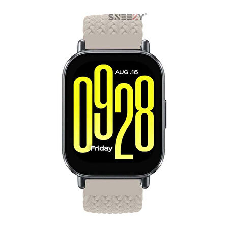Redmi Watch 5 Active Redmi 5 Lite Uyumlu Kordon Metal Klips Solo Fiberlink Örgü Kordon