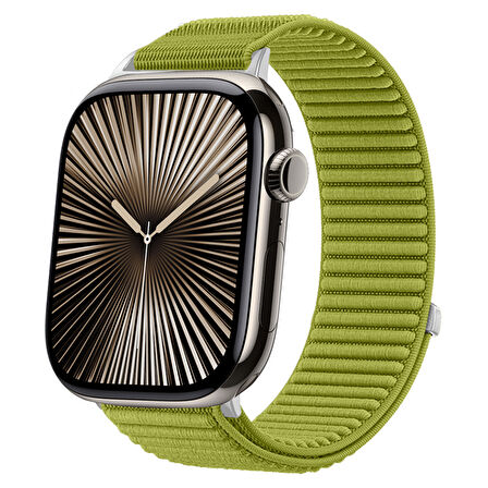 Apple Watch 42mm 44mm 45mm S10 46mm Ultra 49mm İle Uyumlu Naylon Spor Loop Kordon Rahat Dayanıklı