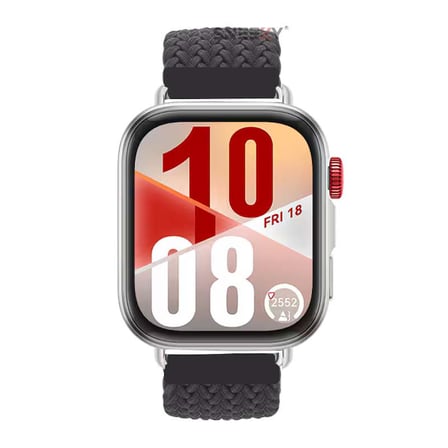 Huawei Watch Fit 4 Fit 4 Pro İle Uyumlu Metal Klipsli Solo Fiberlink Yumuşak Kumaş Örgü Kordon