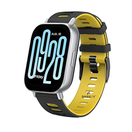 Redmi Watch 5 Active Redmi 5 Lite Uyumlu Kordon Kordon Stride Renkli Tokalı Soft Silikon Kordon