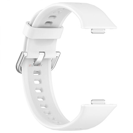 Huawei Watch Fit 4 Fit 4 Pro İle Uyumlu Metal Tokalı Yumusaş Soft Silikon Kordon Kayış