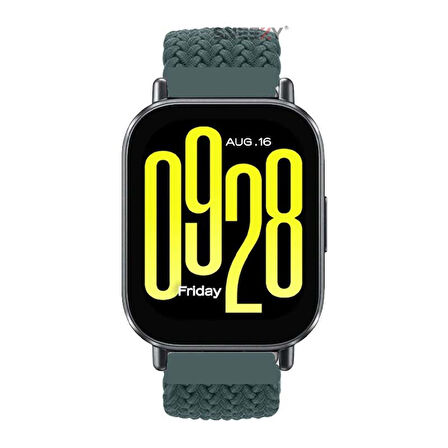 Redmi Watch 5 Active Redmi 5 Lite Uyumlu Kordon Metal Klips Solo Fiberlink Örgü Kordon