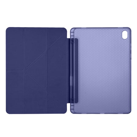 Samsung Galaxy Tab S11 11 Inc SM-X730 Üçgen Katlanabilir Kalemlikli Yatay Dikey Standlı Kılıf