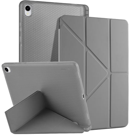 Samsung Galaxy Tab S11 11 Inc SM-X730 Üçgen Katlanabilir Kalemlikli Yatay Dikey Standlı Kılıf