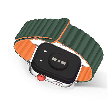 Redmi Watch 5 Active Redmi 5 Lite Uyumlu Kordon Harmony Duo Magnetik Silikon Kordon