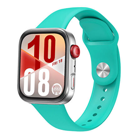 Huawei Watch Fit 4 Fit 4 Pro İle Uyumlu PureLux Tam Uyumlu Yumuşak Soft Silikon Kordon