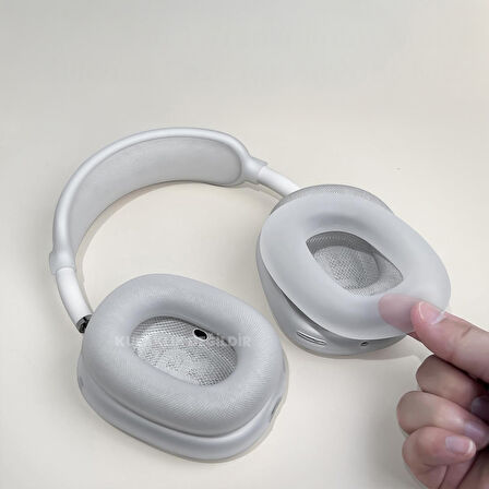 AirPods Max İle Uyumlu Şeffaf Tam Koruma Kılıfı Seti 5 Parça Darbelerden Çizilmelerden Koruma Seti