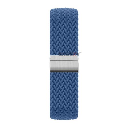 Sneezy Huawei Watch GT6 41mm İle Uyumlu Metal Klips Solo Fiberlink Kumaş Örgü Kordon