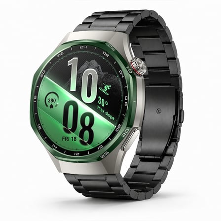 Huawei Watch GT7 Pro 46mm İle Uyumlu Katlanır Klipsli Paslanmaz Çelik Saat Kordonu