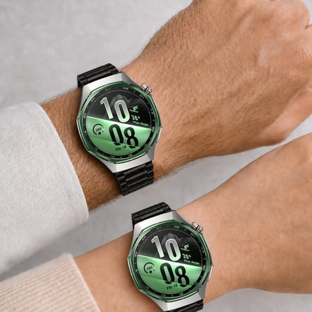 Huawei Watch GT7 Pro 46mm İle Uyumlu Katlanır Klipsli Paslanmaz Çelik Saat Kordonu